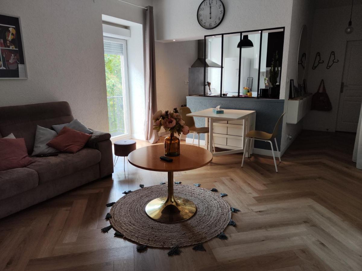 Le Petit Angle Appartement 2 Pieces, Plein Centre Ville, Pres De La Gare Jusqu'A 4 Personnes Bellegarde-sur-Valserine Dış mekan fotoğraf