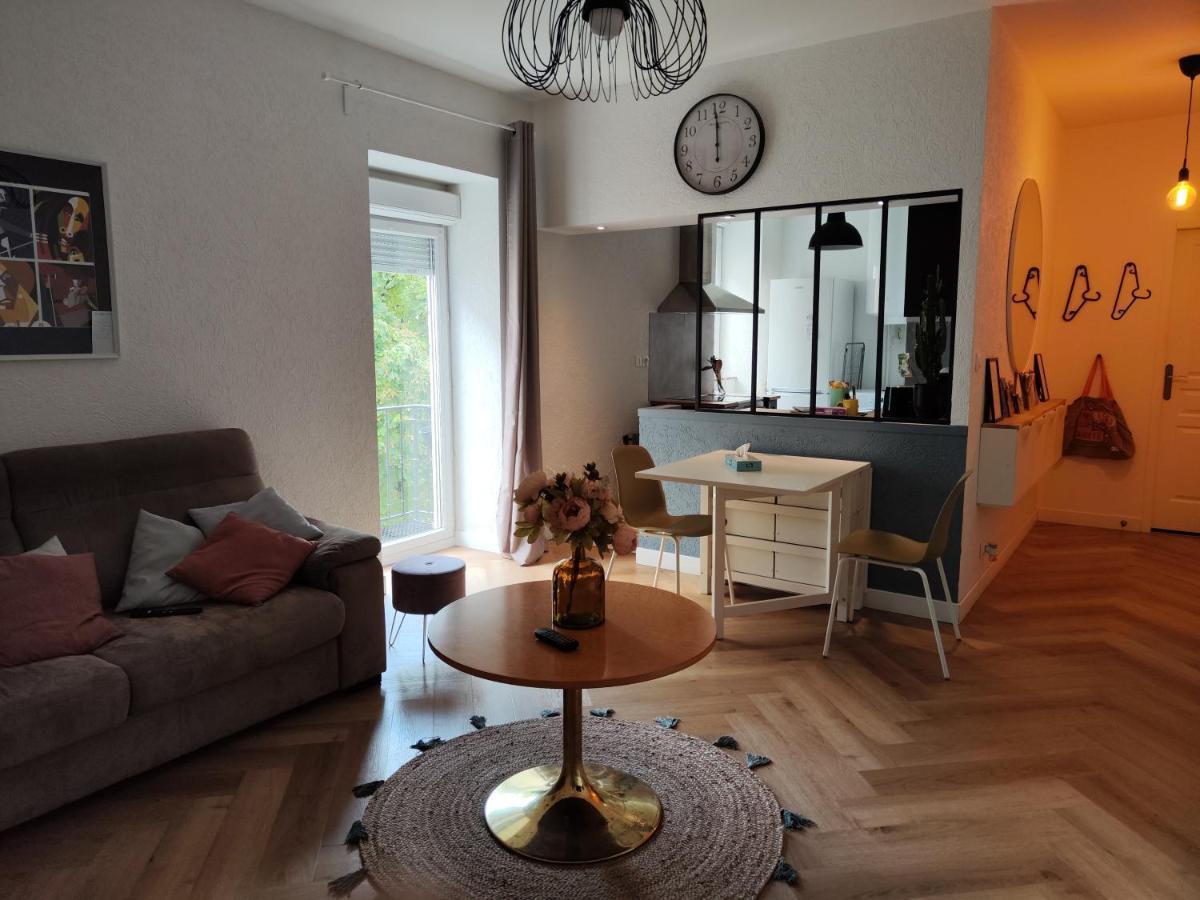 Le Petit Angle Appartement 2 Pieces, Plein Centre Ville, Pres De La Gare Jusqu'A 4 Personnes Bellegarde-sur-Valserine Dış mekan fotoğraf